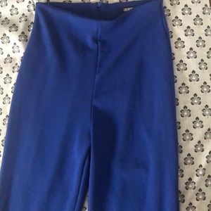 Blue pants worn once wide leg